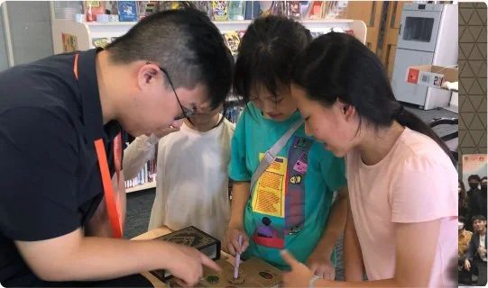 Students working together on a prototype at Harrow International School Hong Kong